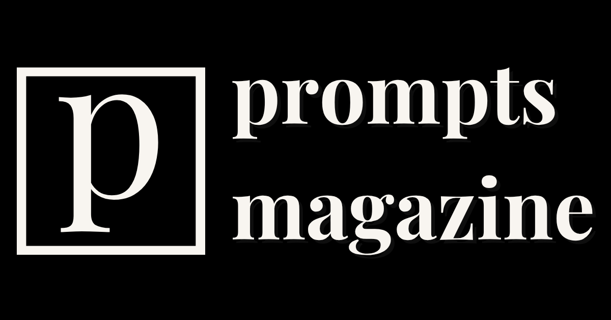 prompts magazine banner